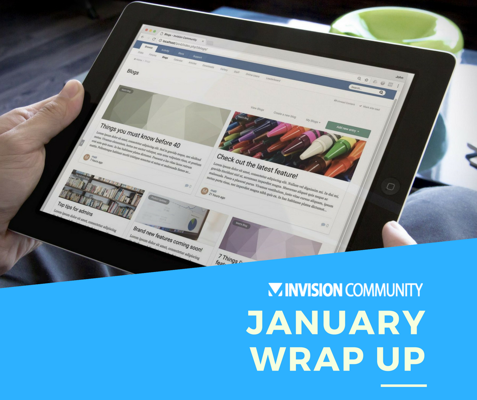 January Wrap Up