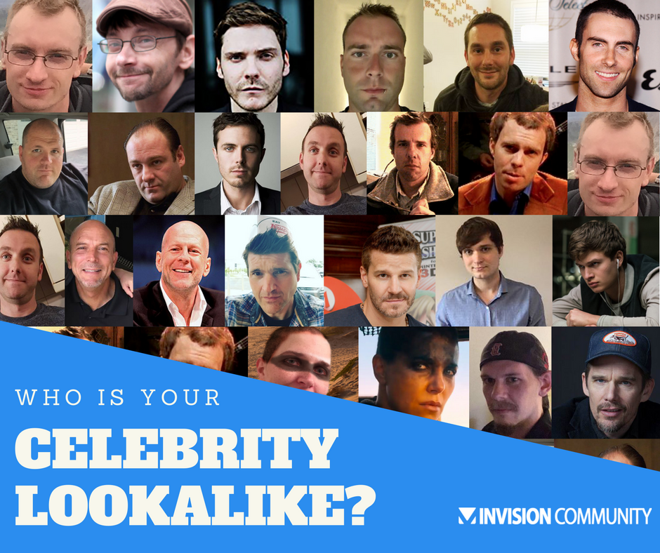 Team Talk: Who is your celebrity look-alike?