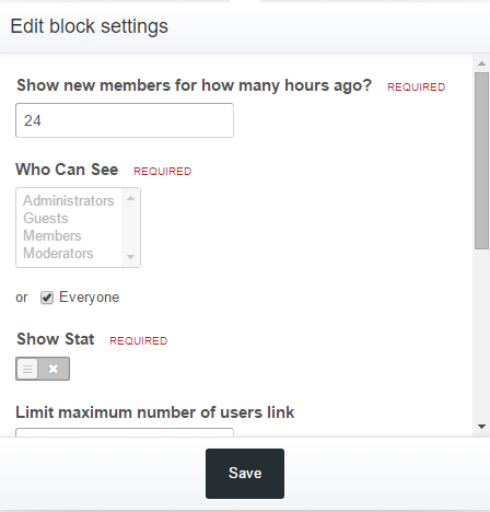 More information about "New Members Today"