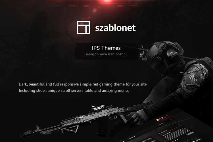 blood gaming themes invision community gaming themes